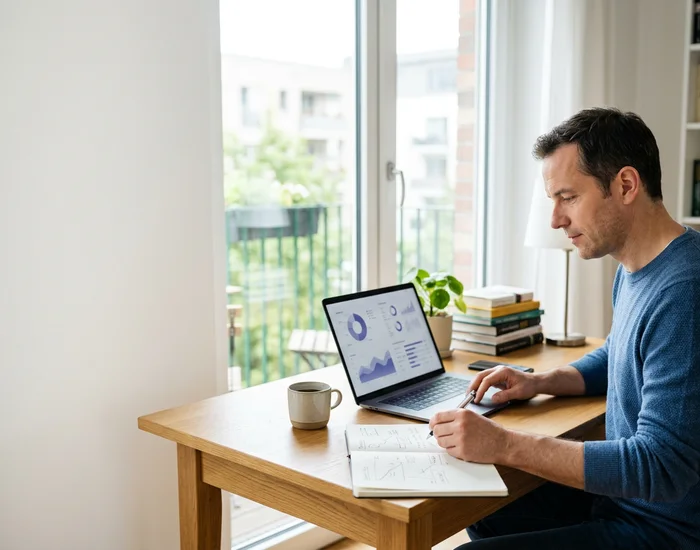 Sammenlign scenarioer med AI-markedsanalyse – Brovalik